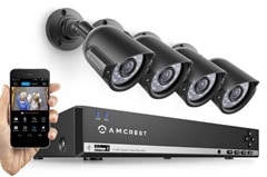Amcrest 960 H Four Camera Outdoor Weatherproof System